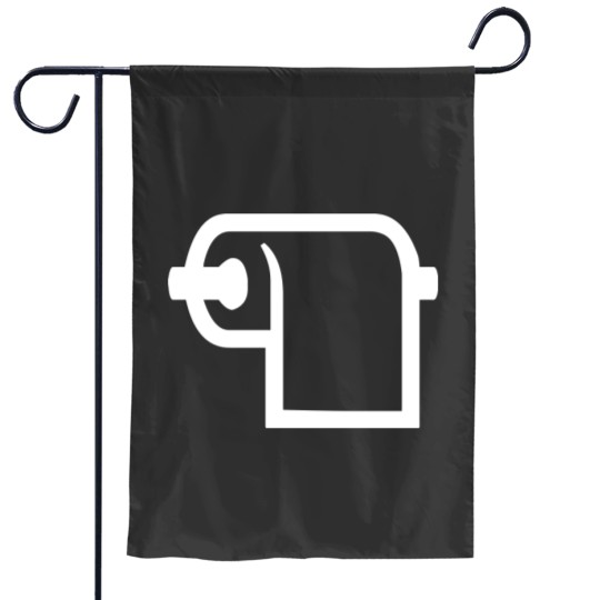 Discover Toilet Paper Roll Garden Flags