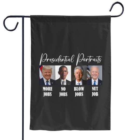 Discover Presidential Portraits Garden Flags | Donald Trump Homage Garden Flags | Donald Trump Fan Tees