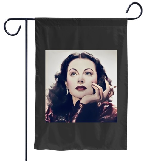 Discover Hedy Lamarr fanart - Hedy Lamarr - Garden Flags