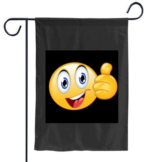 Discover Thumbs up smiley face Garden Flags