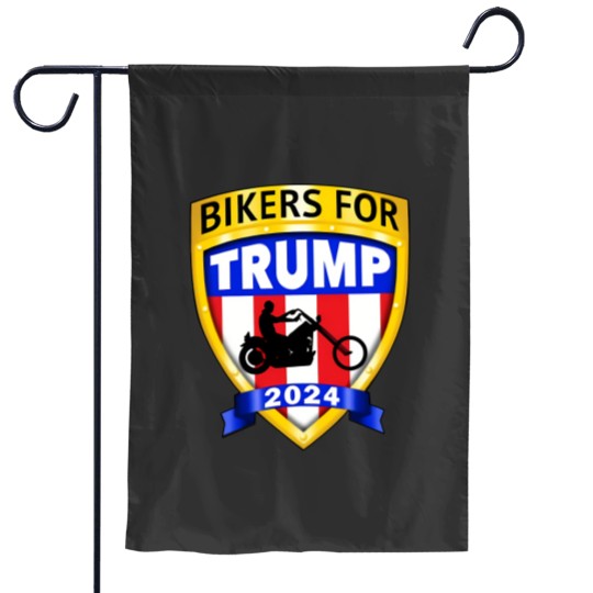 Discover Bikers for Trump 2024 American Garden Flags
