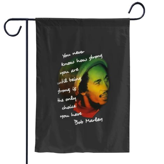 Discover Bob Marley Garden Flags
