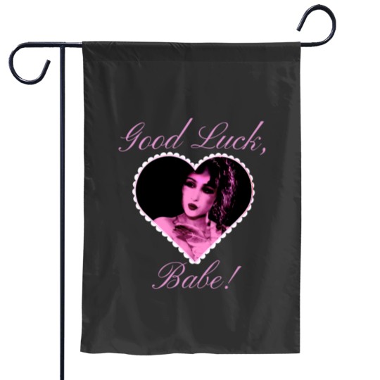 Discover Chappell Roan Good Luck Babe Crewneck Garden Flags