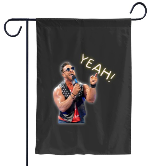 Discover LA Knight - YEAH! - Wrestling Entertainment - Garden Flags