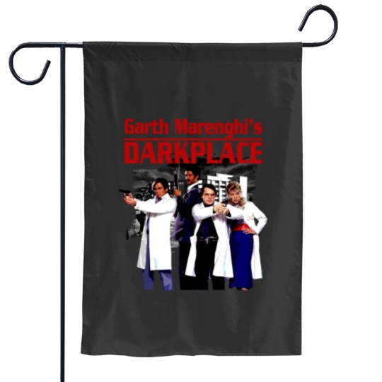 Discover Garth Marenghis Darkplace Hospital Garden Flags