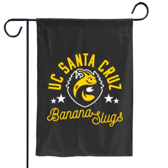 Discover UC Cruz UCSC Banana Slugs Logo Garden Flags