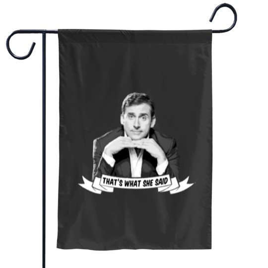 Discover That's what she said Garden Flags | Michael Scott Garden Flags | The Office