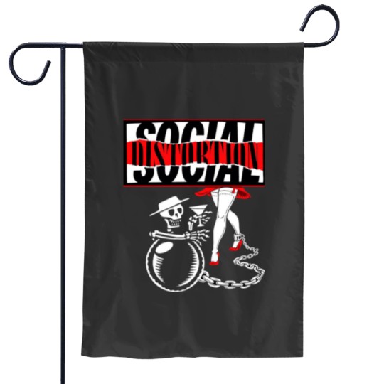 Discover Social Distortion Garden Flags