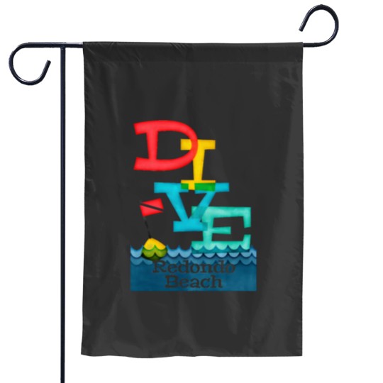 Discover Redondo Beach Dive - Colorful Scuba Garden Flags