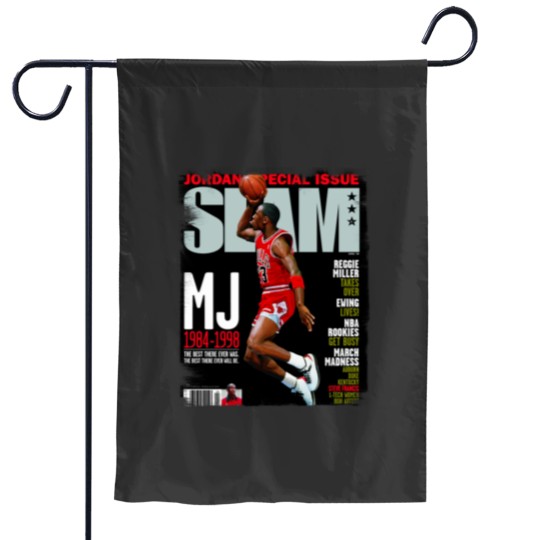 Discover MJ SLAM MAGAZINE Garden Flags