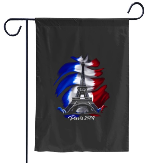 Discover Paris 2024 Olympics Garden Flag for Outdoor Decor