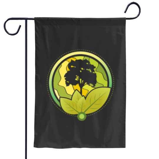 Discover Nature mother nature Garden Flags