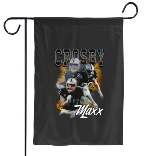 Discover Maxx Crosby Unisex Vintage Garden Flags, Vintage Maxx Crosby