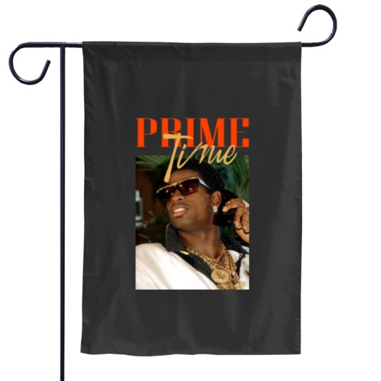 Discover Deion sport Sanders - Prime Time Garden Flags