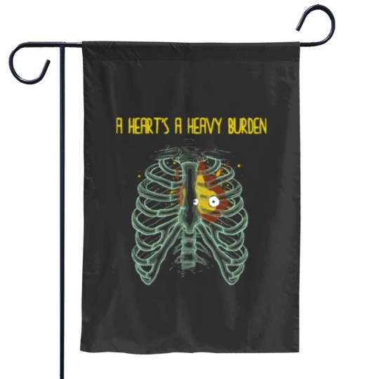 Discover A Heart's Heavy Burden Garden Flags