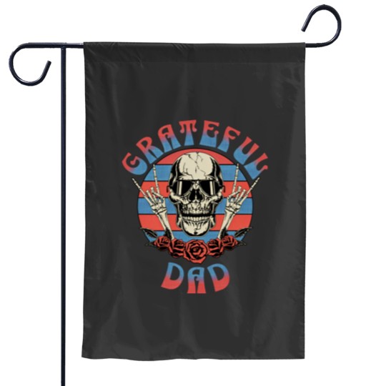 Discover Grateful Dad Garden Flags, , Father's Day Garden Flags, Fathers Day Gift,