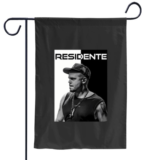 Discover Residente Calle 13 Rene Dog Spiced Garden Flags