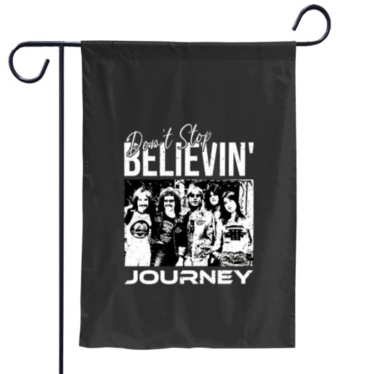 Discover Journey The Band Don't Stop Believin' Garden Flags