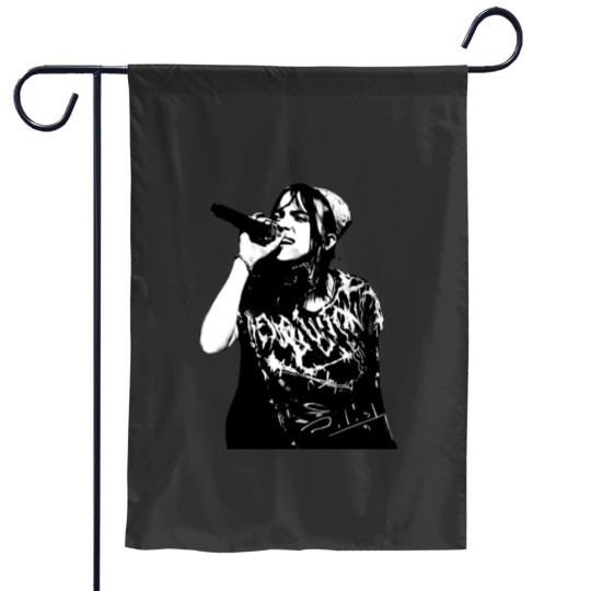 Discover Billie Eilish Garden Flags