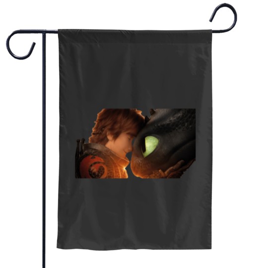 Discover hiccup  toothless Garden Flags
