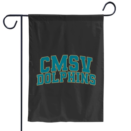 Discover College of Mount Saint Vincent Dolphins 01 Garden Flags