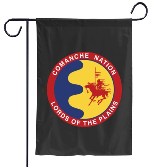 Discover Comanche Nation Seal Lords Of The Plains Garden Flags