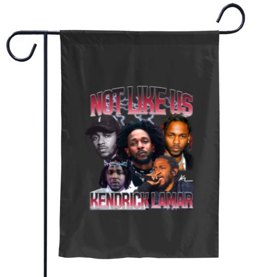 Discover Kendrick Lamar They Not Like Us Unisex Garden Flags, KDot, Euphoria
