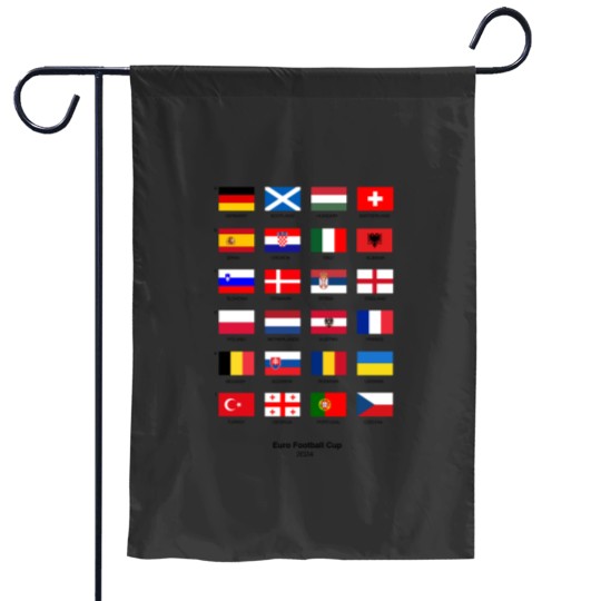 Discover Euro 2021 Men's Garden Flags Teams Flags Football Cup
