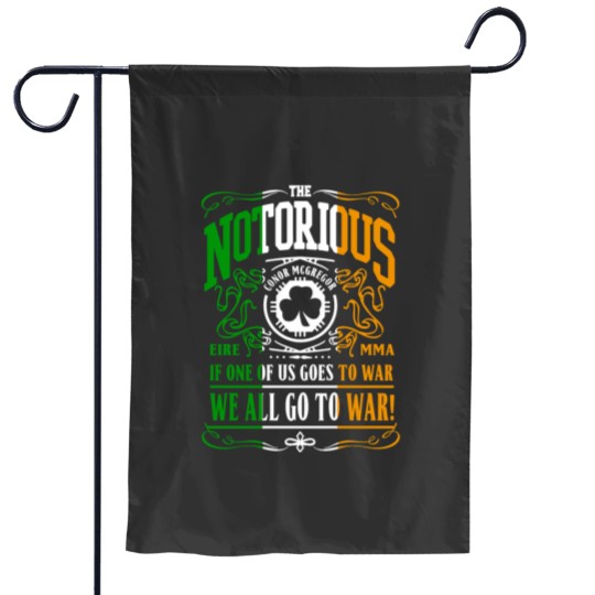 Discover conor mcgregor when one goes to w r we all go to Star wa r Coffee May The Froth be with You Garden Flags