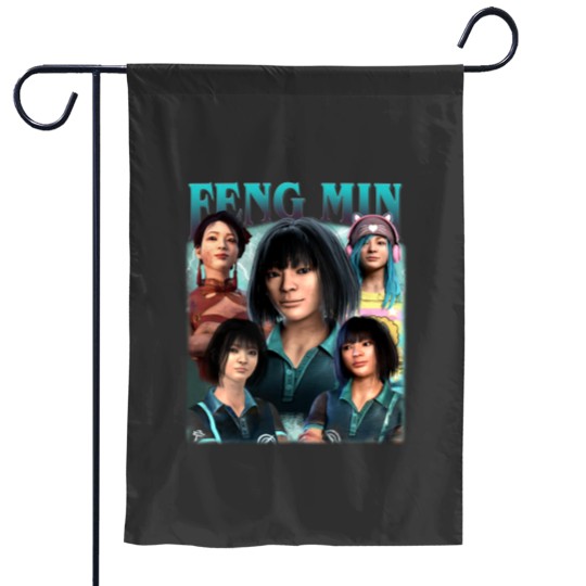 Discover Feng Min Dead By Delight Vintage Garden Flags, Gift For Woman and Man Unisex Garden Flags