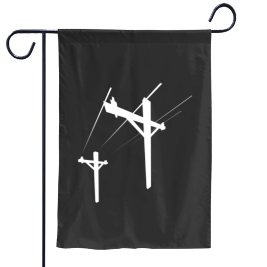 Discover Power lines Garden Flags