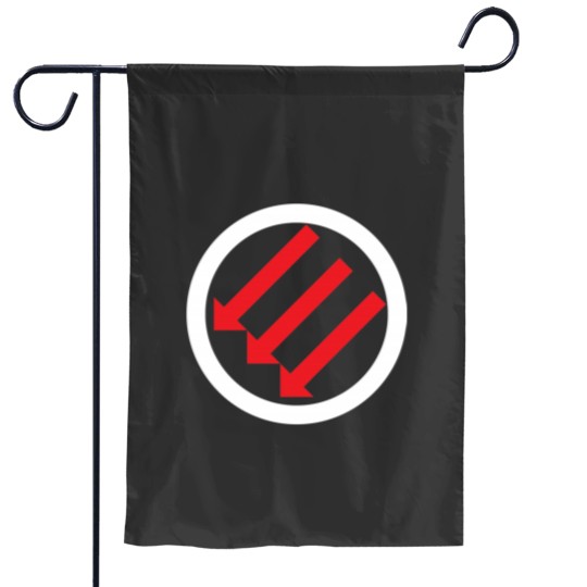 Discover Anti Fascist Three Arrows Iron Front Garden Flags