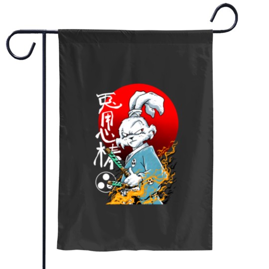 Discover Usagi Yojimbo Garden Flags