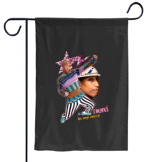 Discover Pharrell William Nerd In My Mind Vintage Garden Flags