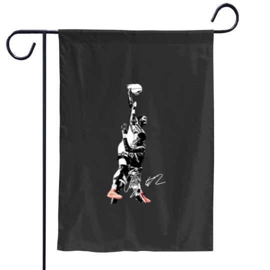 Discover Anthony Edwards Dunk on John Collins Minnesota Garden Flags