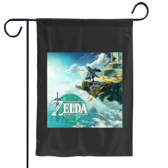 Discover The Legend of Zelda Tears of the Kingdom Garden Flag - Perfect for Outdoor Decor