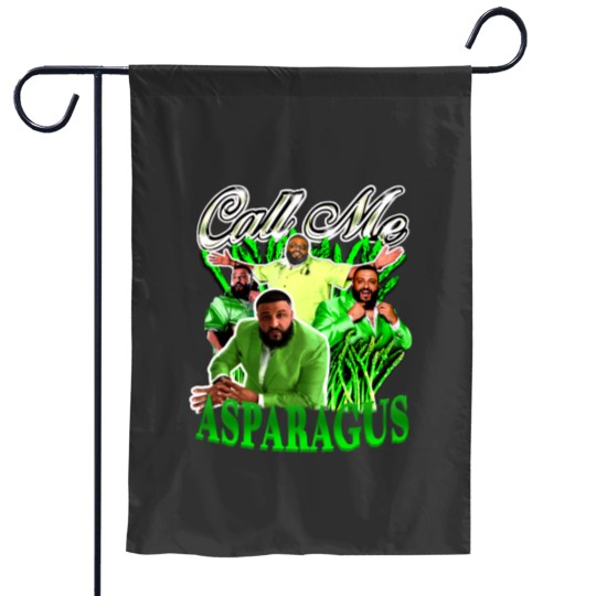 Discover Call Me Asparagus Garden Flags With DJ Khaled Graphic