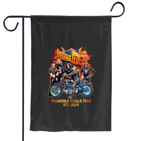 Discover Judas Priest Invincible Shield Tour USA 2024 Garden Flags