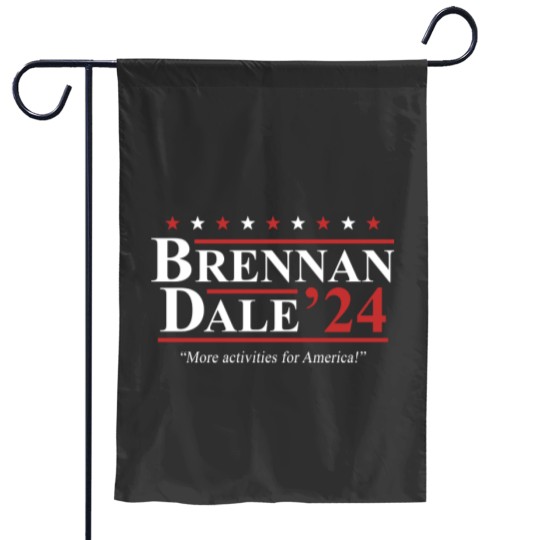 Discover Step Brothers Brennan Dale 2024 Election Garden Flags