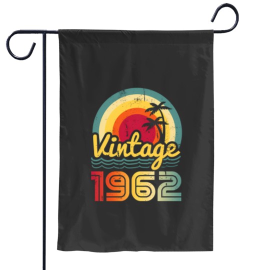 Discover Vintage 1962 Made in 1962 61st Birthday Garden Flag