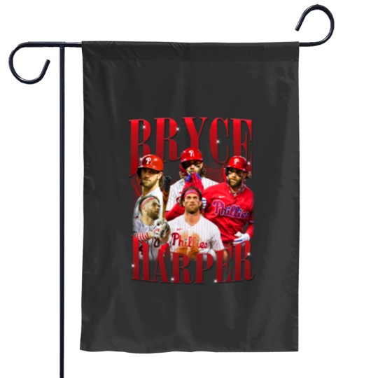 Discover BRYCE HARPER Vintage Garden Flags, Bryce Harper Homage Garden Flags