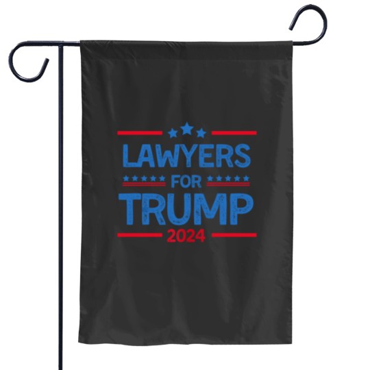 Discover Lawyers For Trump 2024 President Election 2024 Garden Flags