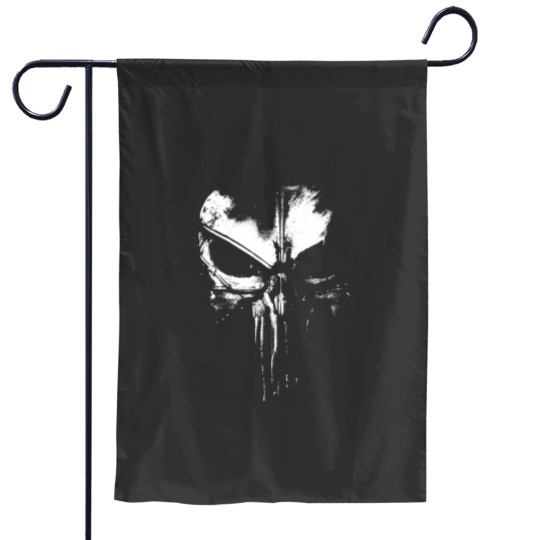 Discover The Punisher Graphic Garden Flags