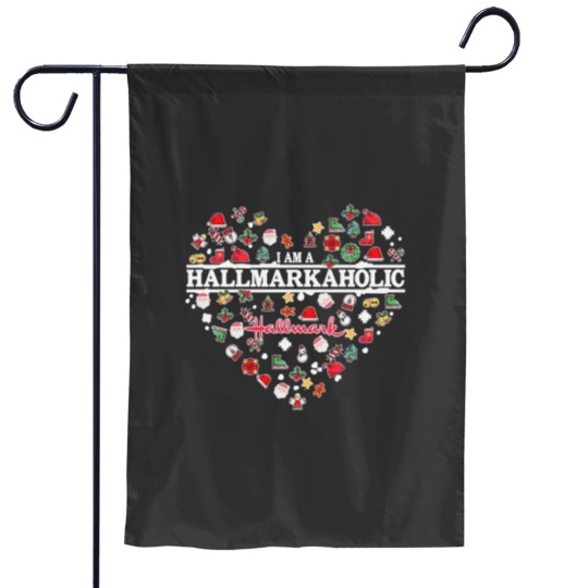 Discover Hallmarkaholic Garden Flags, I Am A Hallmarkaholic Garden Flags