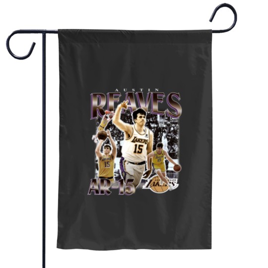 Discover Vintage 90s Graphic Style Austin Reaves Garden Flags