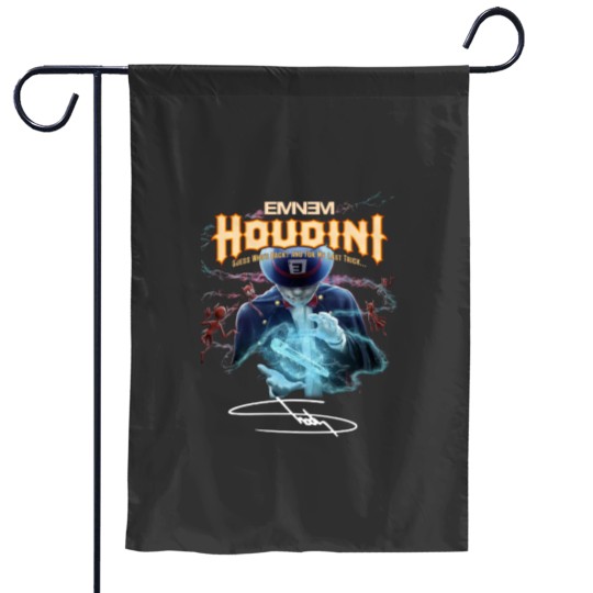 Discover Eminem Houdini Guess Whos Back And For My Last Trick Garden Flags