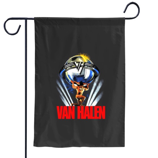 Discover Vintage van 5150 86 tour paper thin Garden Flags