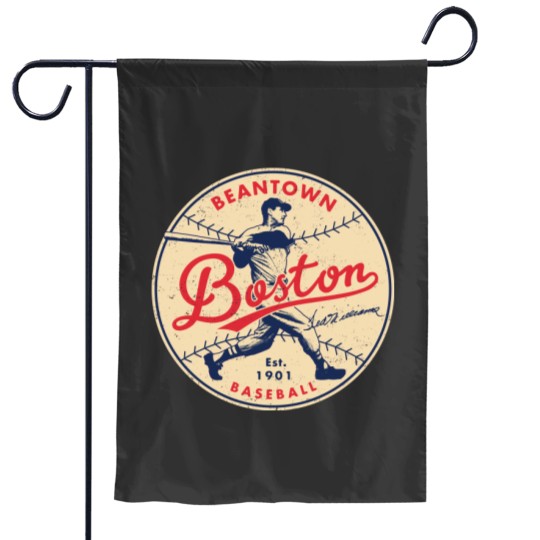 Discover Ted Williams Red Sox 1 6+4+3=2 Boston Garden Flags