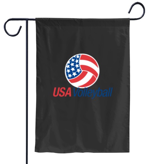 Discover USA Volleyball Garden Flags