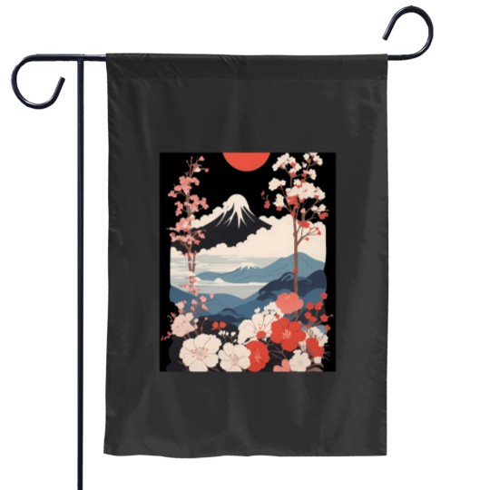 Discover Simple Japanese Garden Flags